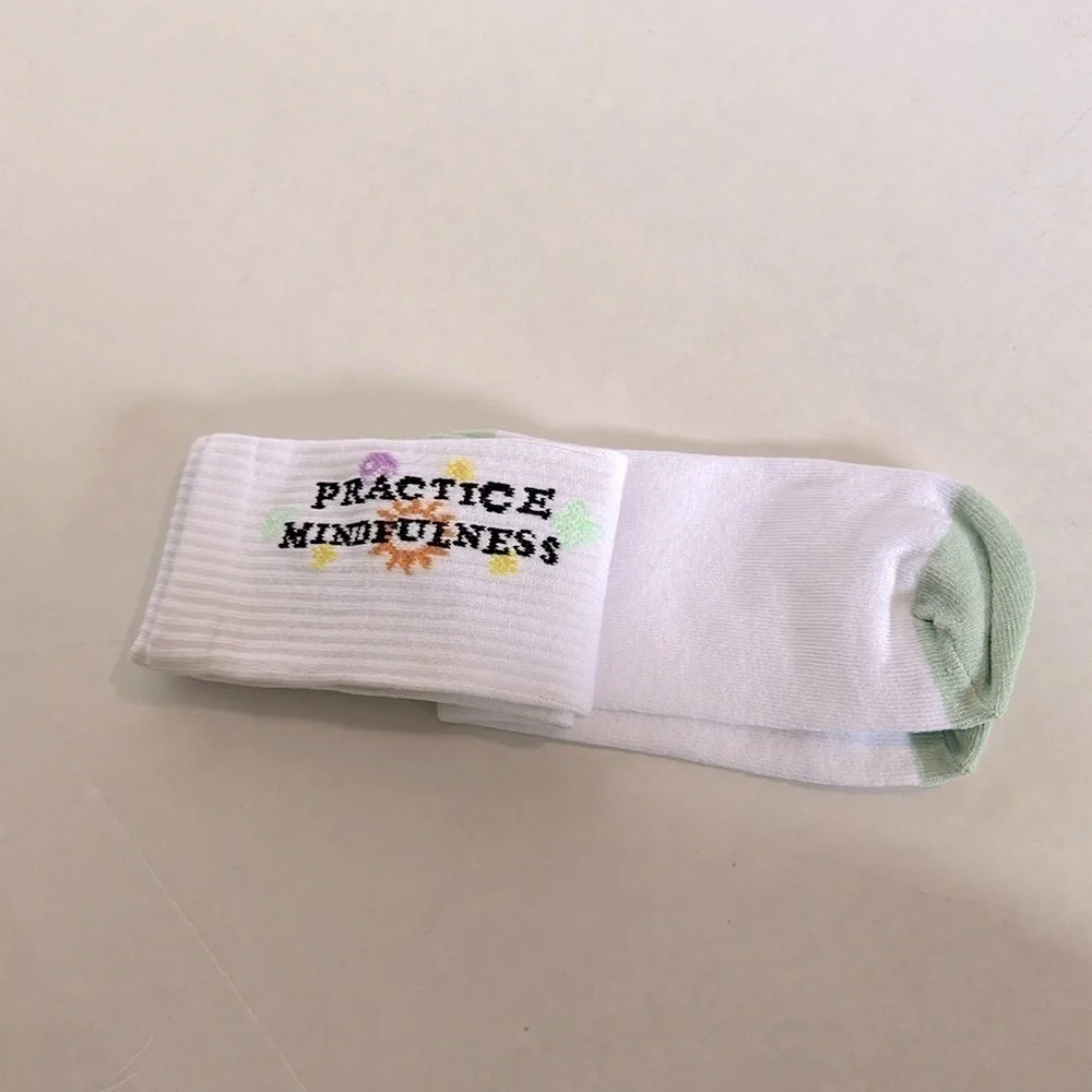 LA Hearts Mindful Crew Socks by PACSUN NWT